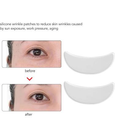 ANKROYU 5 Pairs Anti-Wrinkle and Lines Silicone Eye Patches Day and Night Firming and Lifting Beauty Patches for Daily Skin Care - Buy Online on GoSupps.com