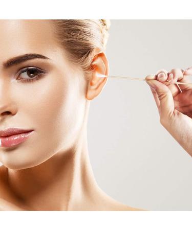 100 Long Cotton Swabs - 15cm Large Head Wooden Ear Sticks for Makeup Cleaning Beauty and Nails - International Shipping - Buy Online on GoSupps.com