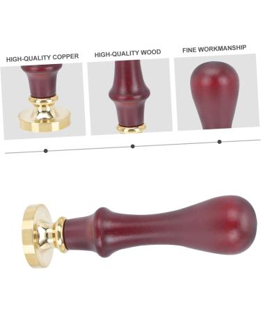 Healeved 1pc Dispensing Plate Tool Eye Shadow Pressure Stamper Blush Stamper Eyeshadow Stamper Wooden Handle 1 count (Pack of 1) Brown - Buy Online on GoSupps.com