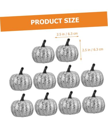Zerodeko 40 Pcs Foam Pumpkin Fall Harvest Pumpkins Faux Pumpkin Craft Glitter Pumpkins Thanksgiving Party Supplies Mini Artificial Pumpkins Mini Pumpkins for Little Pumpkin Powder - Buy Online on GoSupps.com