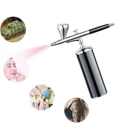 Paint Sprayer Rechargeable Airbrush Kit High Pressure Electric Mini Handhold Cosmetics Air Brush Scale Models Makeup Nail Art Compressor Set for Painting Ceilings Fences cabinets Part a Black - Buy Online on GoSupps.com