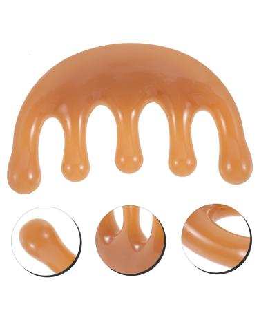 Genetic Massage Comb | Acupuncture Ridge Wide Comb for Scalp Relaxation | 10x6.3cm Massage Device Accessories - Buy Online on GoSupps.com