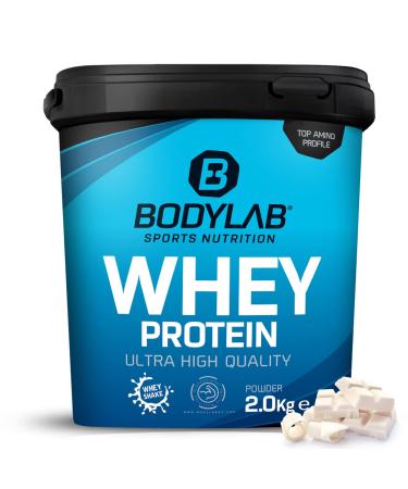 Bodylab24 Whey Protein Powder White Chocolate 2kg White Chocolate 2 kg (1 pack)