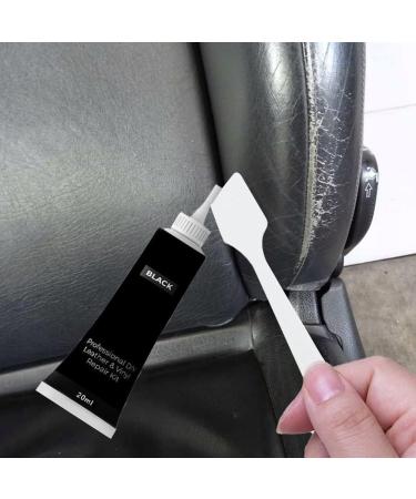 Leather Restore Cream Leather Recoloring Balm Leather Repair Kit Leather Repair Cream Leather Restorer Leather Recoloring Balm for Furniture Couch Car Seats Sofa Jacket 20ml (Black) - Buy Online on GoSupps.com