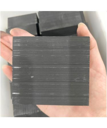 Natural Schungite Cuboid Diamond Crystals Ornaments Raw Stone Decoration Good Energies Black Quartz Collectibles Decoration Stone Mineral Specimen 1pc - Buy Online on GoSupps.com