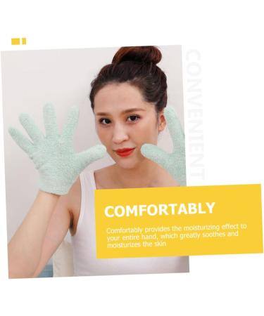 Ipetboom 1 Pair Moisturizing Gloves Cotton Moisturizing Glove Hand Repair Gloves Bleach Hair Dye Moisturising Gloves Fingerless Gloves Washbasin Nursing Cover Skin Care Yarn - Buy Online on GoSupps.com
