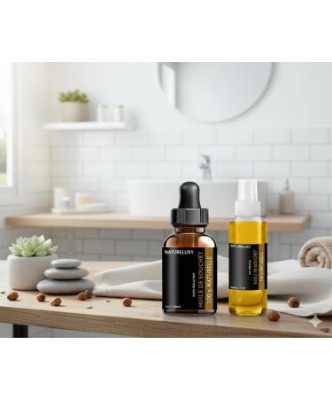 Natureluxy Souchet oil 30 ml spray + oil paint 30 ml pipette 100 natural - Buy Online on GoSupps.com