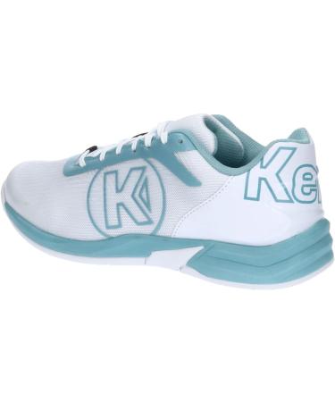 Kempa Unisex Attack Three 2.0 W Game Changer Handball Shoes | Sports Sneakers 38.5 EU | White Aqua - International Shipping Available - Buy Online on GoSupps.com