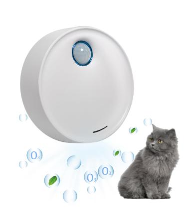 Mknzome cat litter deodorizer intelligent smell eliminator for litter box 99% deodorization mini pet smell geniuses air purifier for cat toilets bathroom toilet and small areas#13 odor remover#013