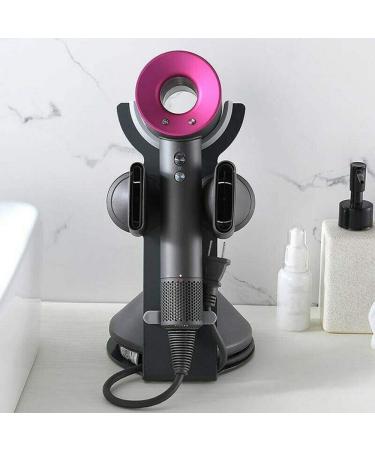 Hair Dryer Holder Stand Magnetic Display Stand for Supersonic Hair Dryer Suitable for Bathroom Bedroom Hair Salon 5.9 * 5.19 * 6.48in
