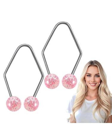 Facial Dimple Trainer - Facial Trainer Dimple Trainer - Facial Care & Exerciser Dimple Makers Natural Dimples Devices Pink