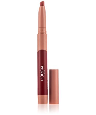 L'Oreal Paris Infallible Very Matte Lip Crayon Lipstick Smudge Proof Plum Lipstick 112 Spice of Life 1 kg 112 Spice of Life 1 count (Pack of 1) - Buy Online on GoSupps.com
