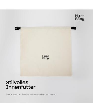 Hylat Baby Diaper Bag Set - Modern Brown Diaper Backpack with Diaper Pad & Cotton Bag - Perfect for On-the-Go Parents | International Shipping Available - Buy Online on GoSupps.com