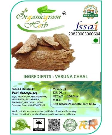 REVA Biologisch Groen Kruid Varuna Chaal Varuna chaal 100 GMS Varuna Crataeva Nurvala