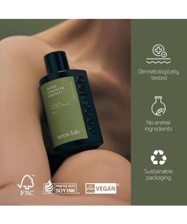 Mood Enhancer Serenity Face & Body Oil - Vegan Aromatherapy Basil & Hinoki Scent | Hydrating 80ml Oil for Glowy Skin & Gua Sha Use - Buy Online on GoSupps.com