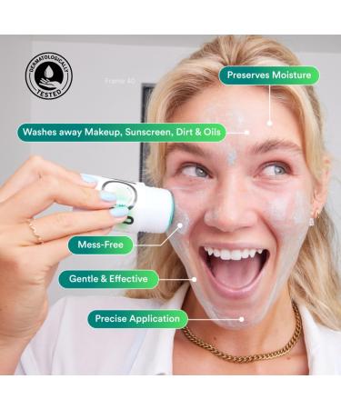 Travel-Friendly Face Cleanser Stick | Vegan Cruelty-Free Sulfate & Paraben Free - Gentle Hydrating Makeup Remover for All Skin Types - Buy Online on GoSupps.com