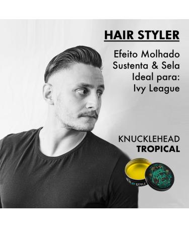 Tropical Pomade for Men - Medium Hold Water-Based Hair Styling | Refreshing Tropical Scent | All-Day Shine & Nourishment - Buy Online on GoSupps.com