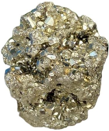 Name Natural Pyrite Ore Copper Pyrite Specimen Chalcopyrite Crystal Rock Stones Cluster Collection Stone - (Size: 150-180g) Chakra Reiki Balancing - Buy Online on GoSupps.com