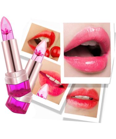 FOMIYES 3pcs Moisturizing Lipstick Moisturizing Lip Stain Flower Jelly Lipstick ende Tinta De De Duracion Jelly Lip Stick Moisturizer mediumx3pcs as shown x 3pcs - Buy Online on GoSupps.com