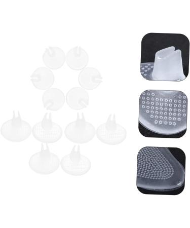NOLITOY Silicone Gel Toe Pads Sandals - 24 Pairs Metatarsal Cushion Inserts for Women | Forefoot Pads & Ball of Foot Comfort - Buy Online on GoSupps.com