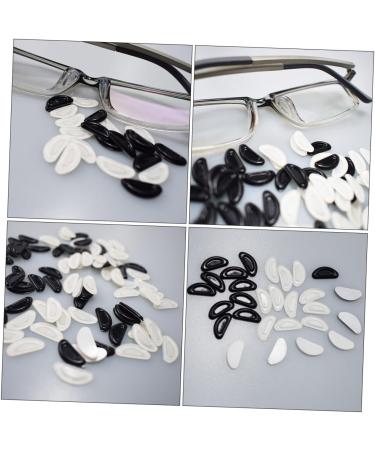 Minkissy 20 Pairs Glasses Nose Pads - Anti-Slip Cushions & Support for Comfortable Eyewear - Black Nasal Pillows & Accessories - Buy Online on GoSupps.com