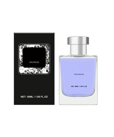 men Perfume Soft Hypoallergenic Eau De Parfum Captivating Body Mist Suitable for All Skin Types Perfume Gift for men 10x5.4x3.2cm Purple