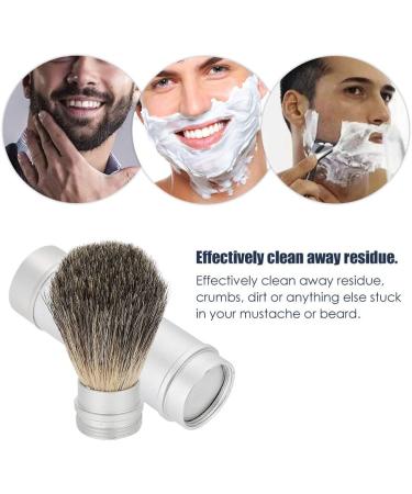 Premium Shaving Brush for Men | Portable Beard & Mustache Razor Tool | Best Bristle Hairbrush for Smooth Shaves - International Shipping - Buy Online on GoSupps.com