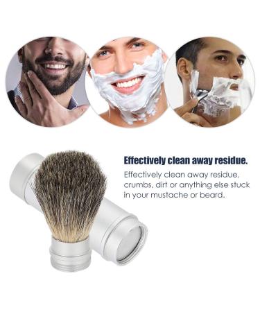 Premium Razor Brush for Men | Luxury Aluminum Handle | Sustainable & Skin-Friendly Shaving Experience - Buy Online on GoSupps.com