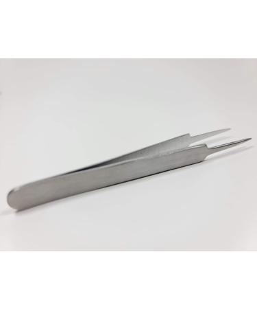 MedBlades Ingrown Hair Tweezers with Pointed Tip  Stainless Steel Precision Splinter Removal For Men and Women  Surgical Tweezers For Ingrown Hair Treatment