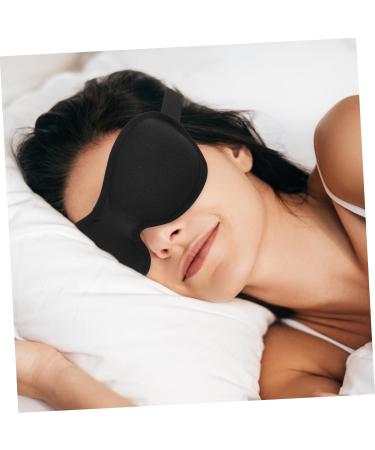 FRCOLOR 3D Sleeping Eye Mask 3D Stereo Goggles Airplane Fabric Travel at Night Sleep Contoured Cup Mask - Buy Online on GoSupps.com