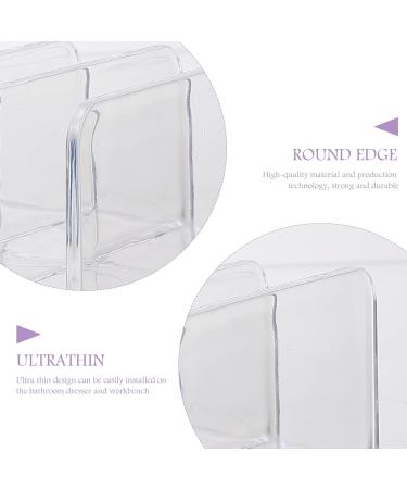 1pc Pressed Organizing Acrylic Cosmetic for Multi- Highlighters Display Cushion Eye Practical Air Cake Organizer Vanity Shadow Storage Eyeshadow Puff Rack Multi- Grid Powder Bath Rack (Color : Transp 17X8.5X4CM Transparent - Buy Online on GoSupps.com