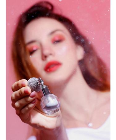 Set of 4 Glitter Spray Powder Fragrance Portable Highlighting Spray Gloss Powder Spray Shimmering Spray Powder Glitter Eyeshadow Pressed Powder for Face Body Cosmetic Supplies Silver - Buy Online on GoSupps.com