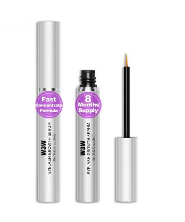 Lash Serum Eyelash Growth Serum - Rapid Eyelash for stronger Healthier Lashes & Brows Vegan & Cruelty-Free (2 PCS)