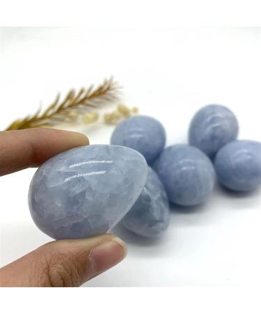 Crystal Natural Polished Blue Celestite Crystal Stones Shaped Stone Minerals Gem Balancing Collectibles with Base 1pc (Color : Light Grey Size : 40x25mm) 40x25mm Light Grey - Buy Online on GoSupps.com