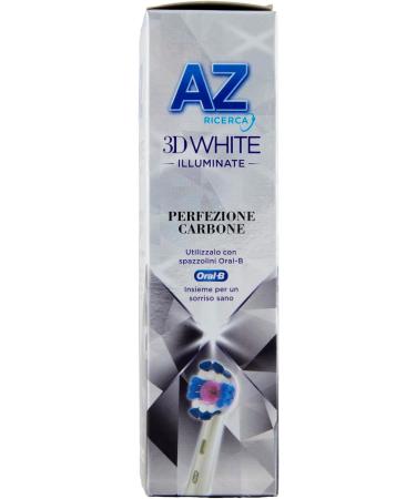  AZ RICERCA AZ 3DWhite Illuminate Perfection Charcoal Toothpaste 50 ml. 1 Toothpaste - Buy Online on GoSupps.com