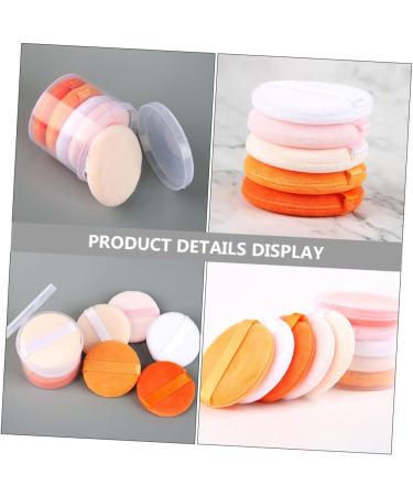 POPETPOP 8 Boxes Powder Puff Exfoliating Makeup Round Cotton Pads Hair Dryer Brush Powder Applicator Makeup Puffs Abs Puffs Dry Powder Pad Dry Puffs Cosmetic Flocking Beauty Tools Travel - Buy Online on GoSupps.com