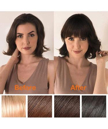 Buy 1pc Thick Natural Clip-In French Bangs - Full Front Neat Hair Clips for Daily Life Dating & Cosplay | International Shipping - Buy Online on GoSupps.com