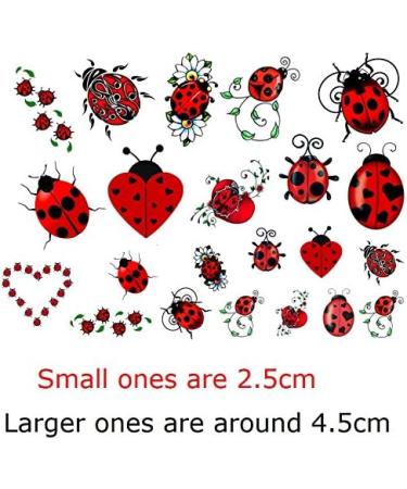 Temporary Tattoos collection (Ladybug c2 Temporary Tattoos) - Buy Online on GoSupps.com