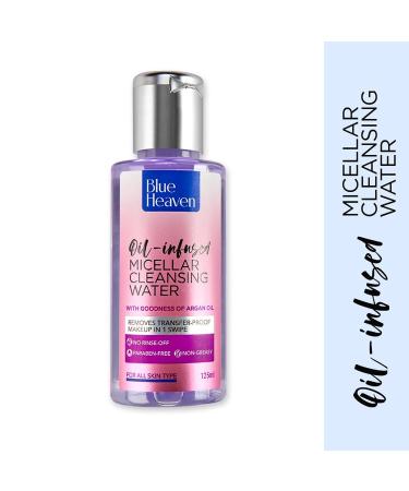 Blue Heaven Bi-Phase Makeup Remover & Micellar Cleansing Water 125ml | Gentle Skin Care for All | Fast International Shipping - Buy Online on GoSupps.com