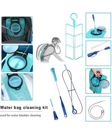 Hydration Pack Cleaning Kit | 4-in-1 Hydration Bladder Cleaner for Camelbak & More - Buy Online on GoSupps.com