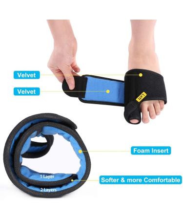 Bunion Corrector - Big Toe Splint Brace & Nighttime Toe Separator for Pain Relief | Shop Now - Buy Online on GoSupps.com