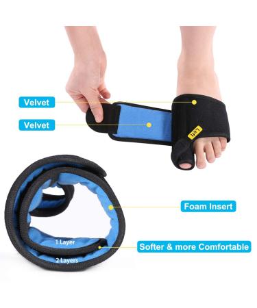Adjustable Bunion Corrector for Men & Women - Bunion Relief Splint & Pads for Big Toe Alignment - Buy Online on GoSupps.com