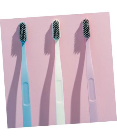 Beaupretty 6-Piece Stiff Brush Set | Adult Manual Tooth Cleaning & Stain Remover | Portable Toothbrush Cleaning Devices - Buy Online on GoSupps.com