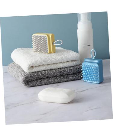 TOVINANNA 8 STK Massage Shampoo Brush Set - Baby Comb Shower Brush & Scalp Scrubber for Body & Hair Care - Multifunction Pebble Gel Massage Tool - Buy Online on GoSupps.com