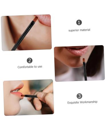 300 Pcs Lipstick & Lip Gloss Applicators - Professional Makeup Brush Set (7.5cm) - Perfect for Accurate Application - Black - Buy Online on GoSupps.com