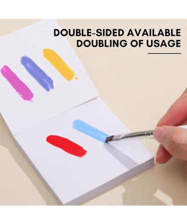 Makartt Gel Nail Polish Palette Paper - 50PCS Portable Waterproof Nail Art Mixing Tool for Home Salon & Makeup - Buy Online on GoSupps.com