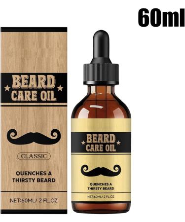 Huile de Barbe Stimulante Croissance - 60ml Soin Parfum Naturel Hydratant Renfort Capillaire - Huile V g tale Bio - Soin Quotidien Maison Voyage Soir e v nements Sp ciaux - Buy Online on GoSupps.com