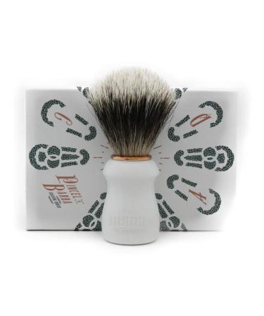 Antitiga Barbearia de Bairro Shaving Brush Badger Hair Antique Barrio 100 g