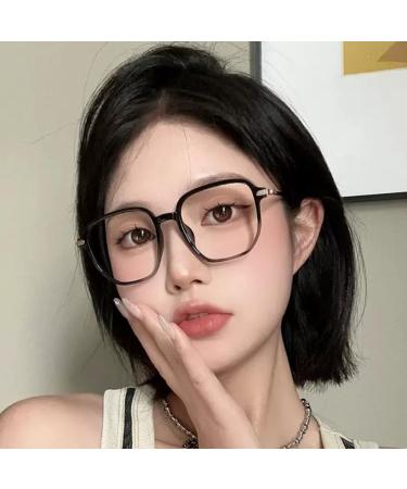 Fashion Multifocus Large Square Frame Reading Glasses Blue Light Blocking Readers Anti Glare Glasses for Unisex(Couleur:Silver Grandeur:1.5x) - Buy Online on GoSupps.com