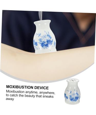Beavorty Ceramic Moxibustion Cup | 1stk Moxa Rod Burner for Elder Care & Wellness - Buy Online on GoSupps.com